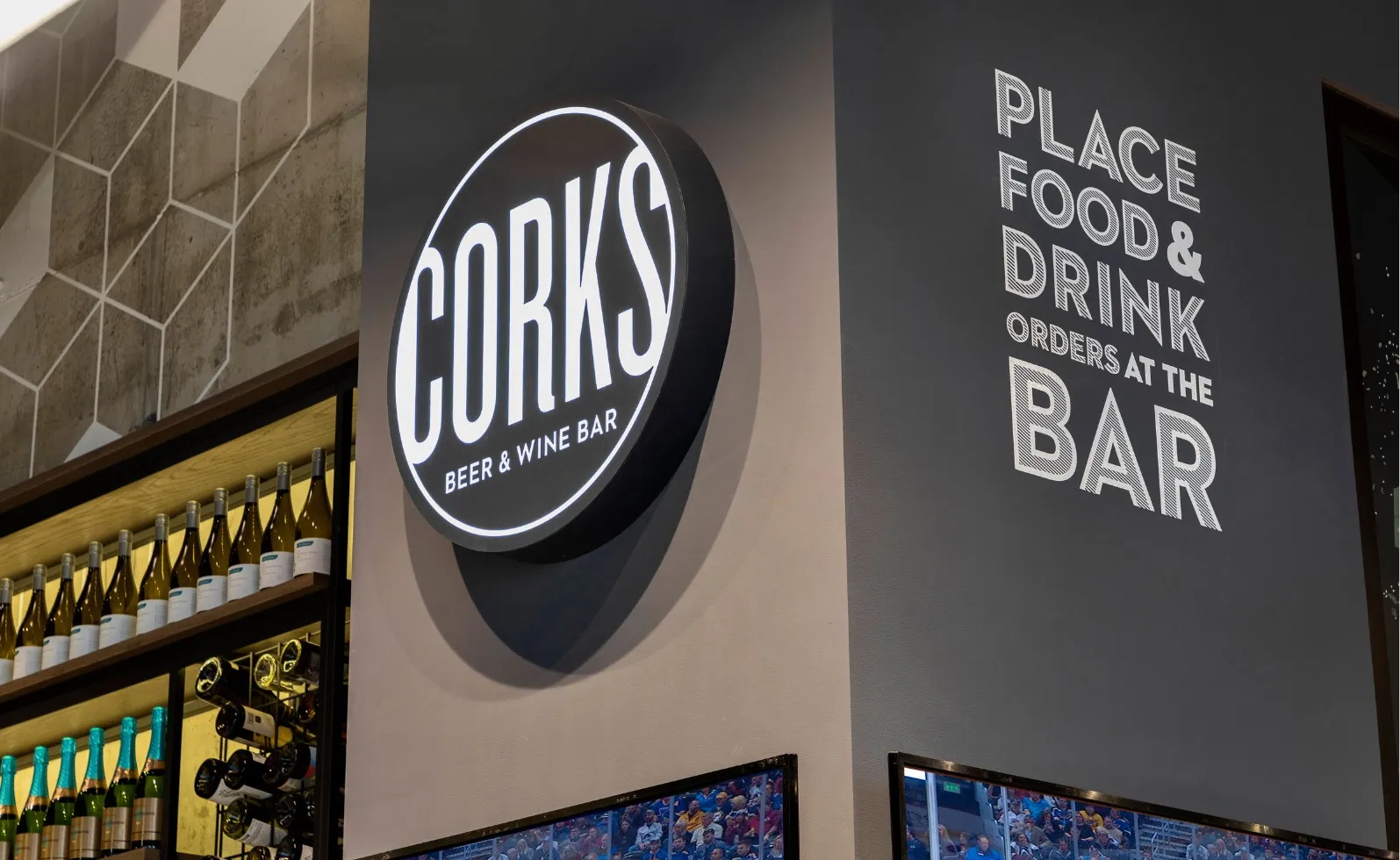 Longo's Corks Detail