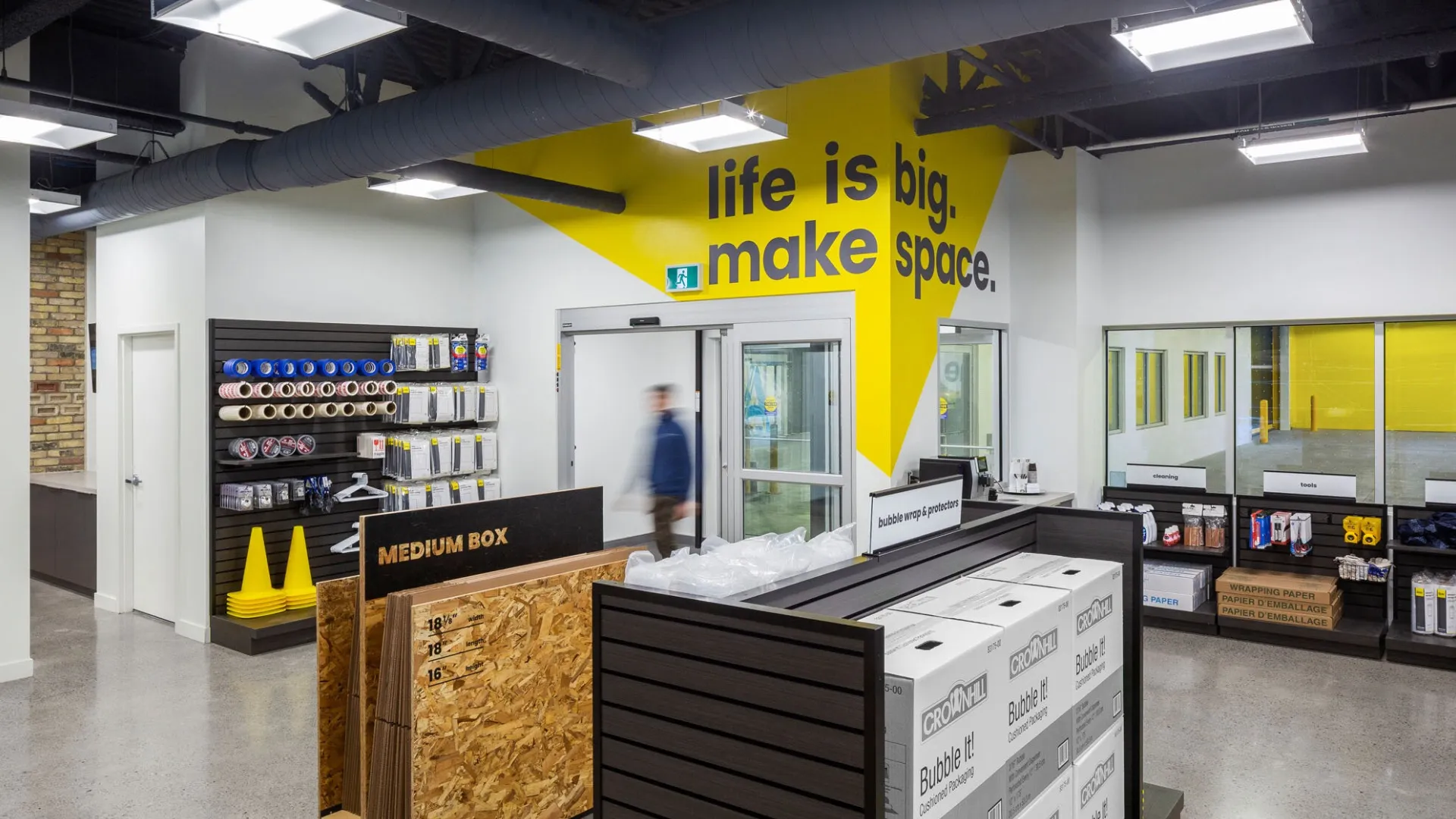 XYZ Storage Retail Area