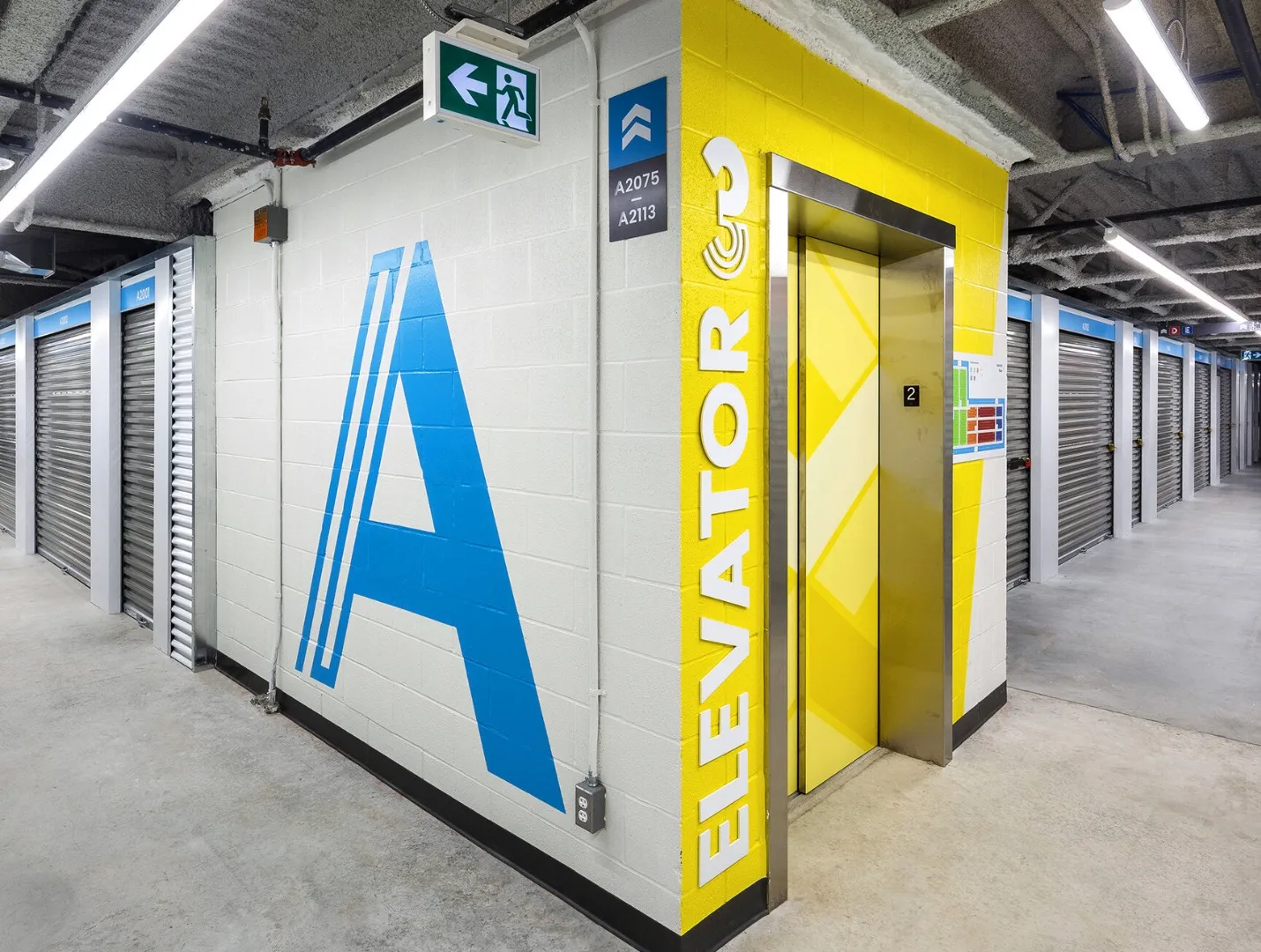 XYZ Storage Demo Area View from Outside