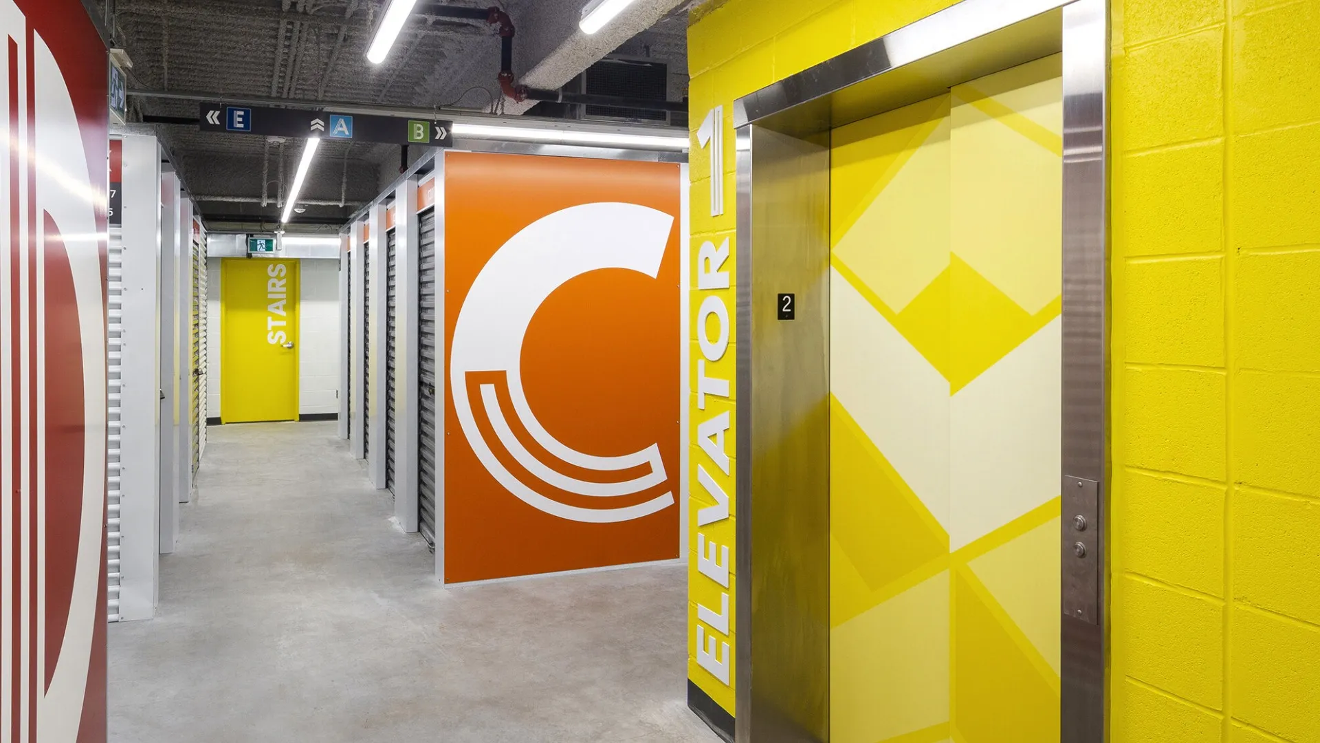 XYZ Storage Wayfiding