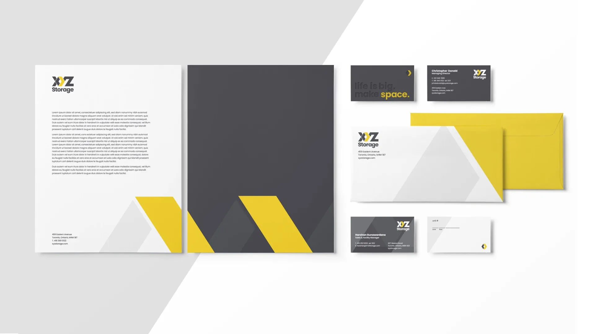 XYZ Storage Stationery