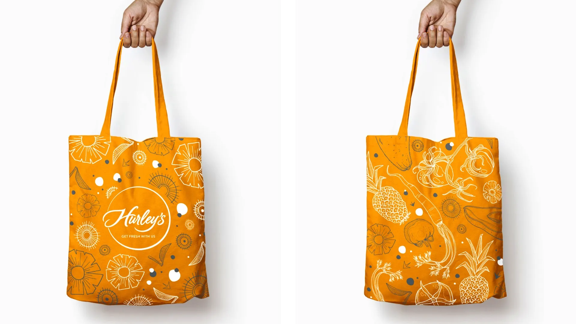 Hurley's Tote Bags