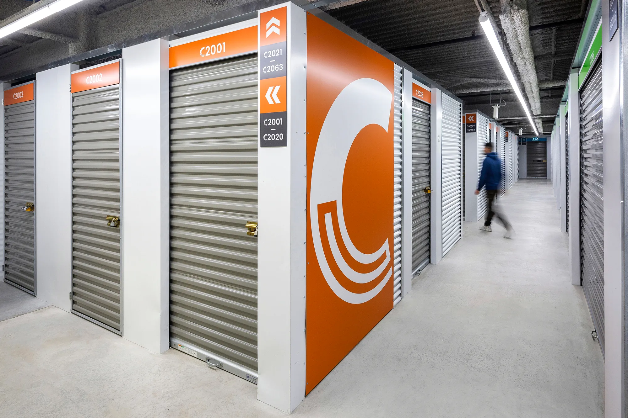 XYZ Storage Demo Area View from Outside