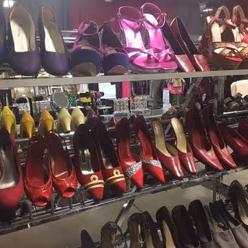 store shoe rack