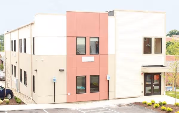 newly constructed veterans house