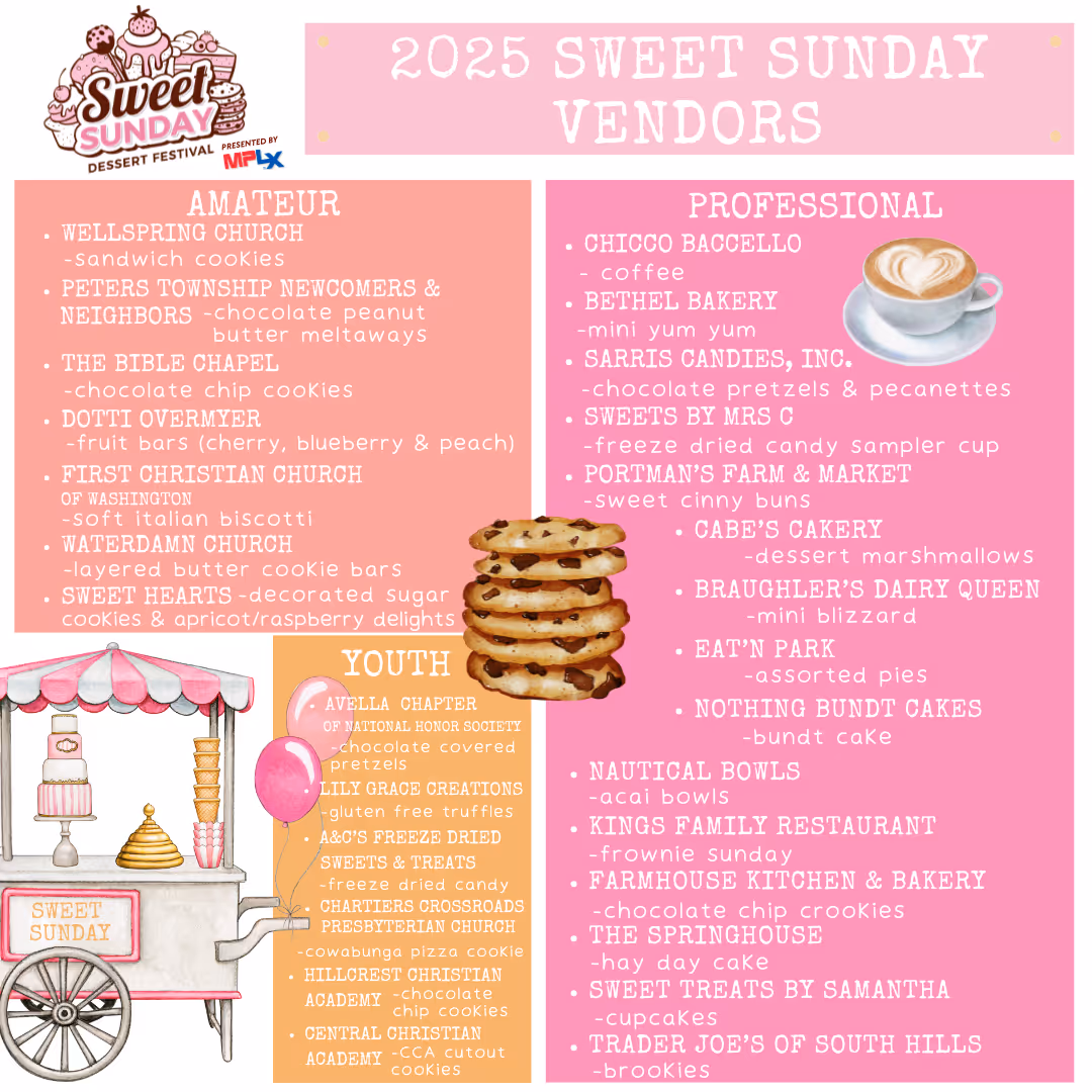 2025 Dessert Vendors