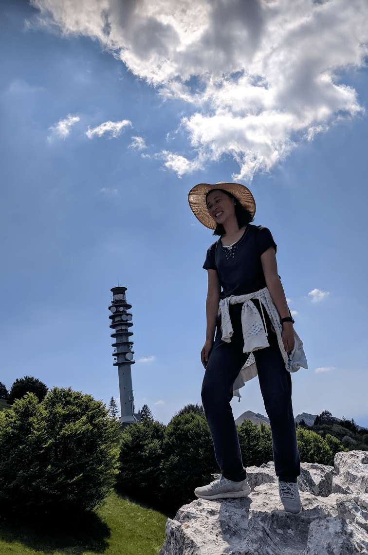 Image of me standing on top of a rock feeling on top of the world