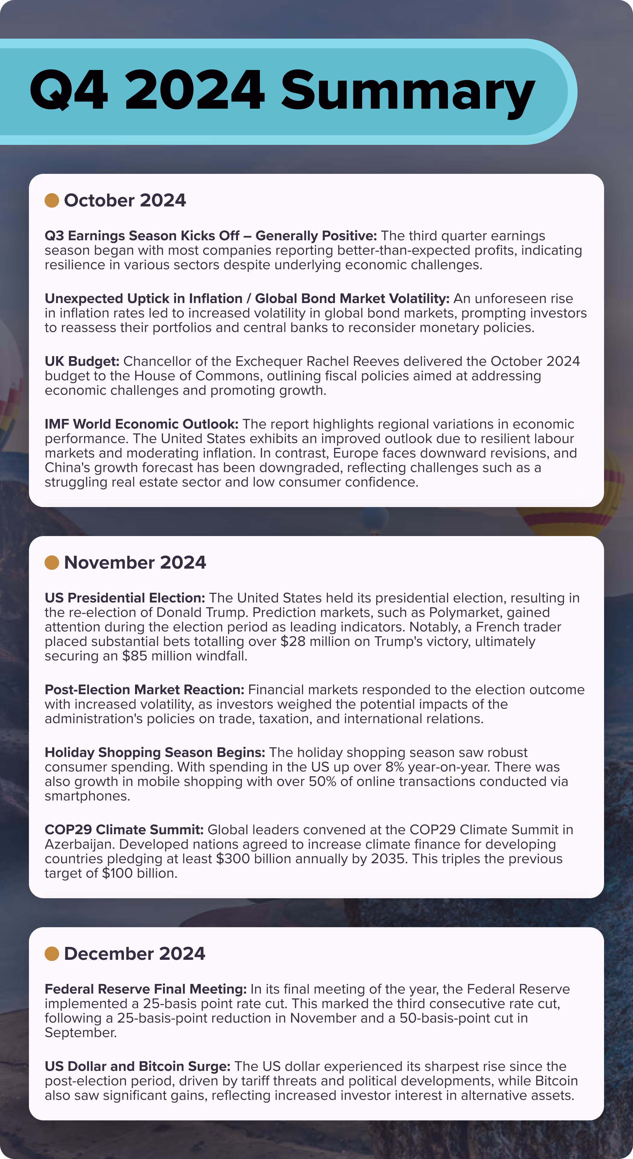 Q4 2024 Summary