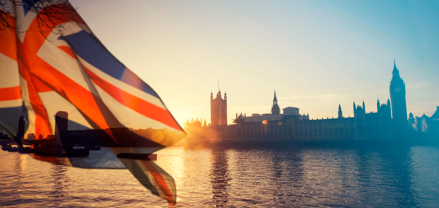 Westminster from across the Thames