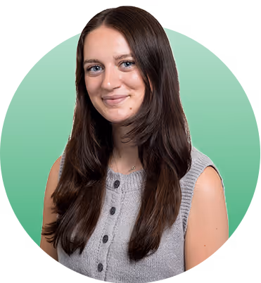 Colleague framed in a circle