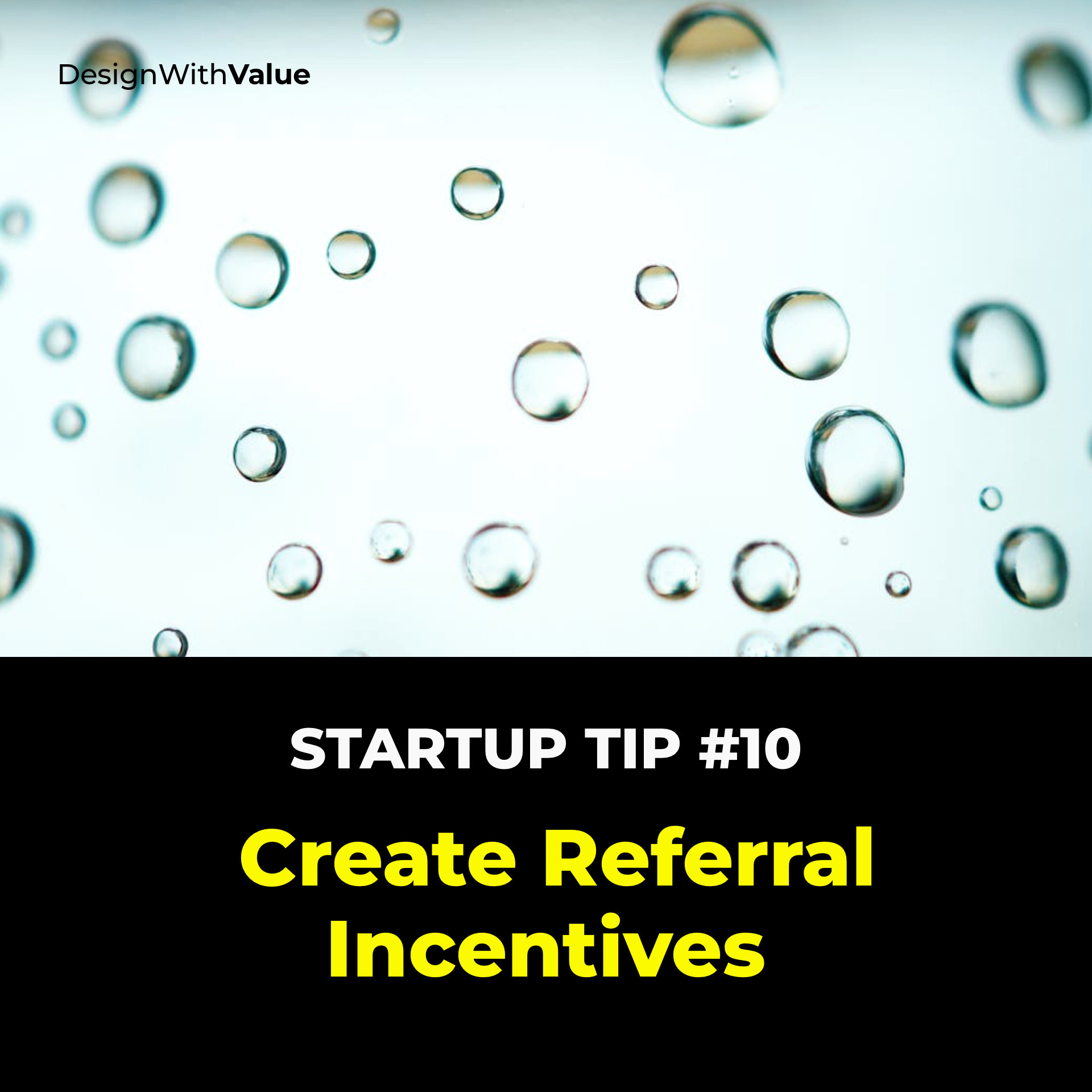 Create referral incentives