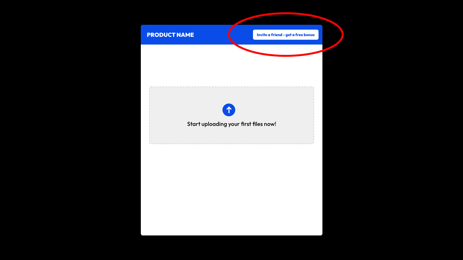 Dashboard example