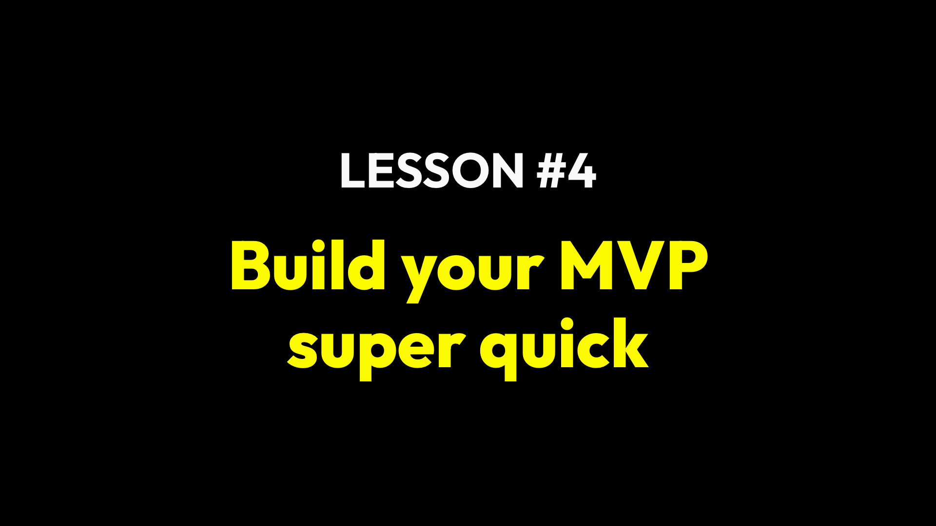 Lesson 4