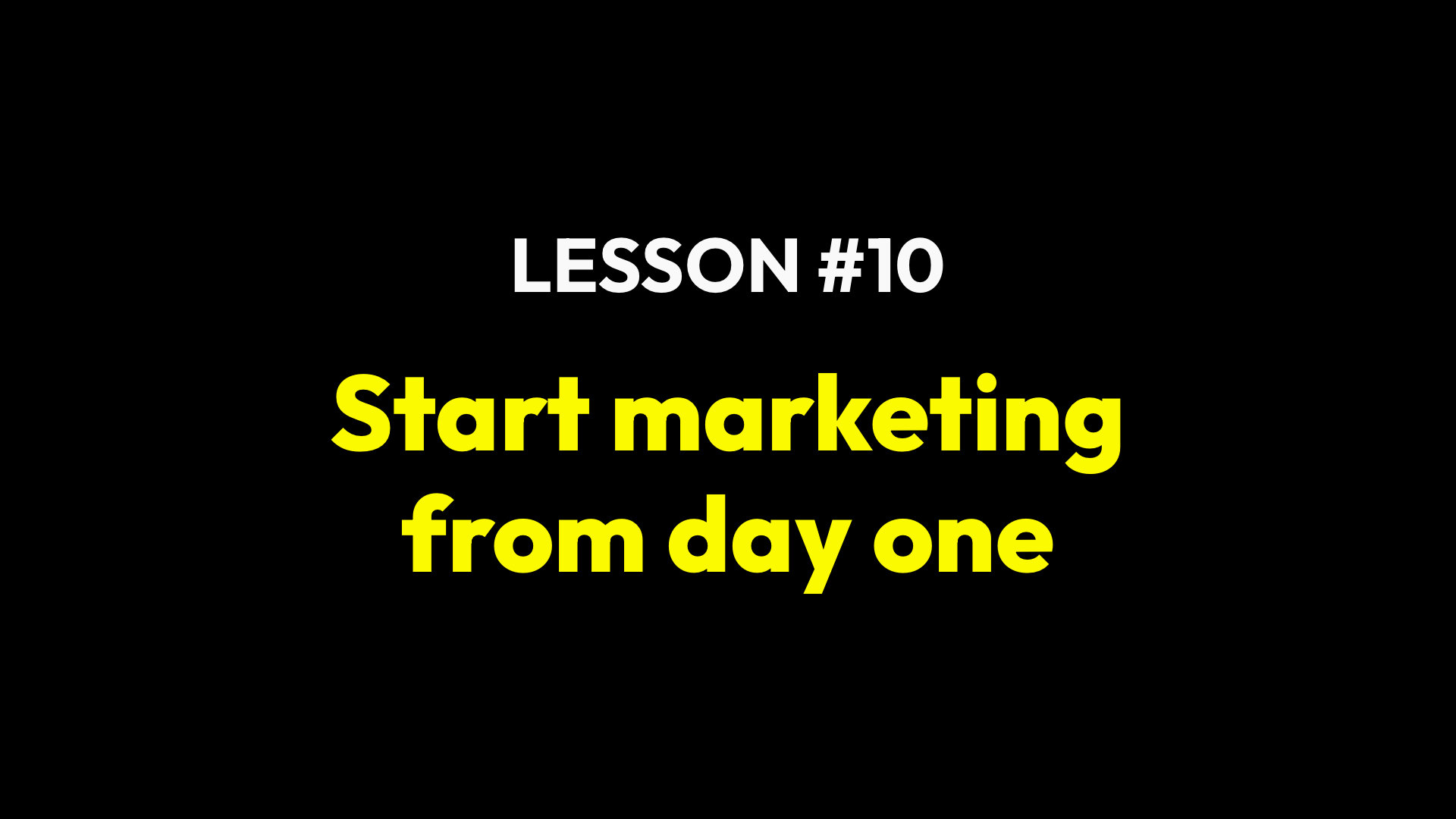 Lesson 10