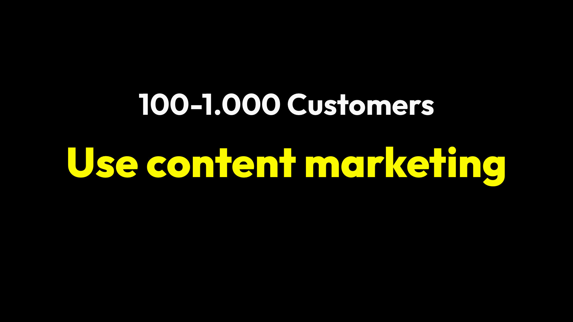 Use content marketing