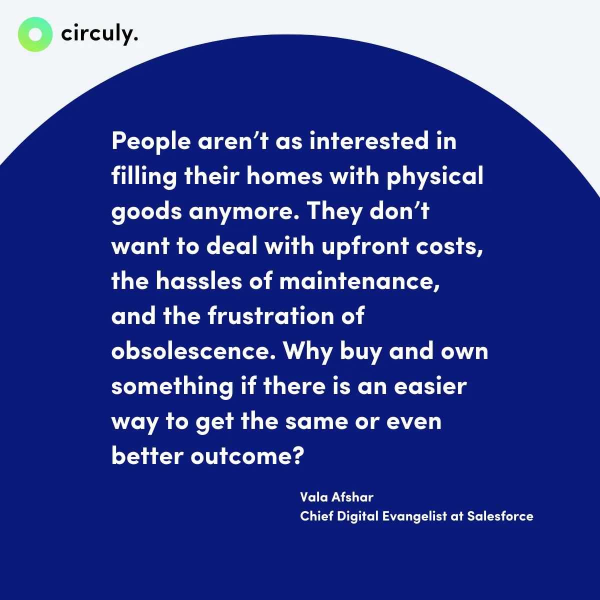 Vala Afshar of salesforce quote