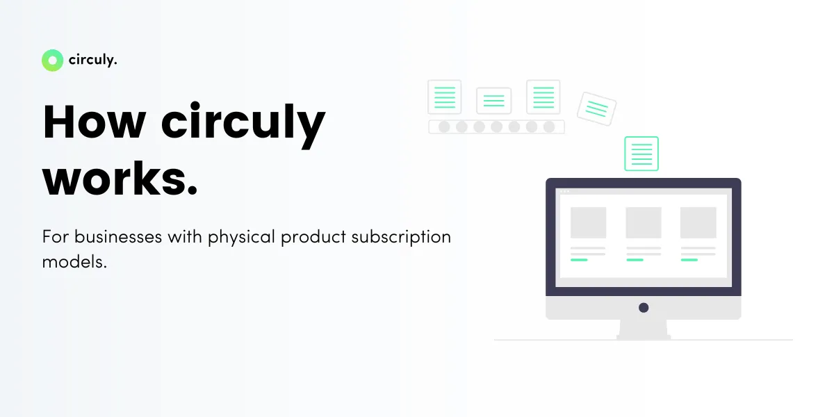 How circuly Works and Enables You to Launch, Manage & Scale Subscription-Based Business Models for Physical Products