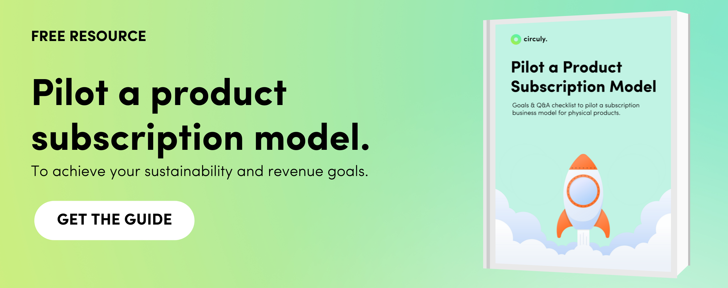 Launch a subscription business model