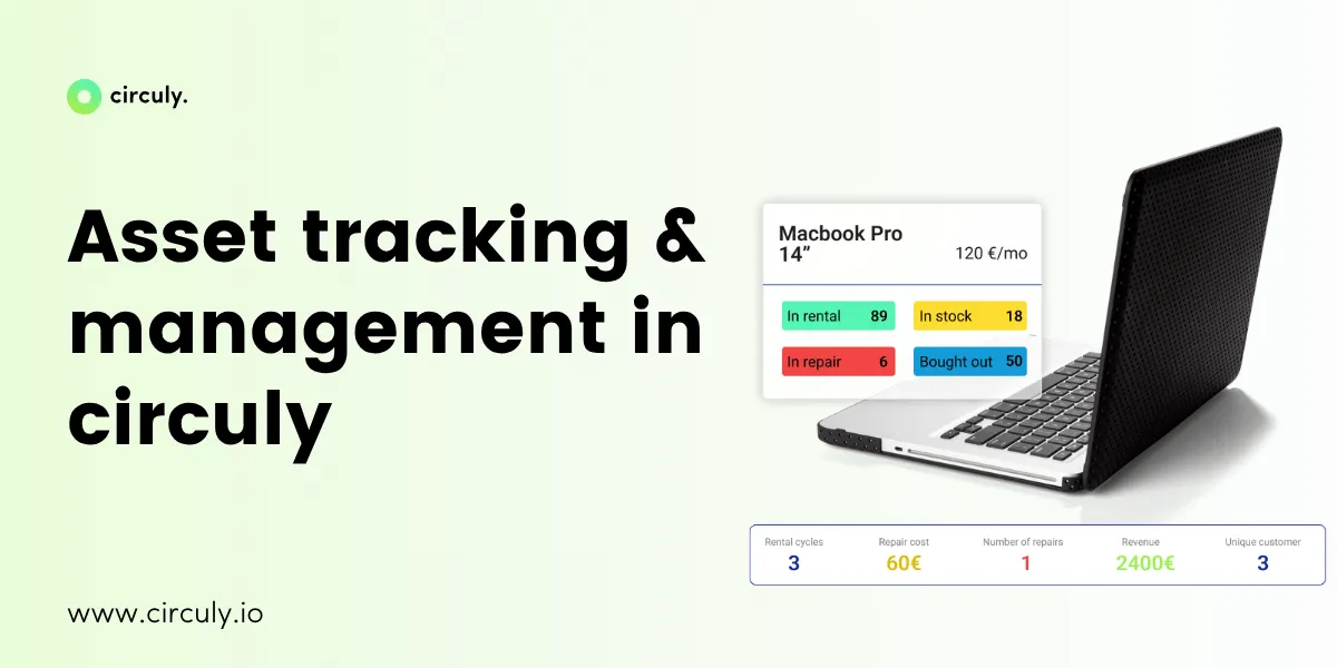 How Asset Tracking and Asset Management Work in circuly: Feature Focused Guide for Physical Product Subscription Businesses