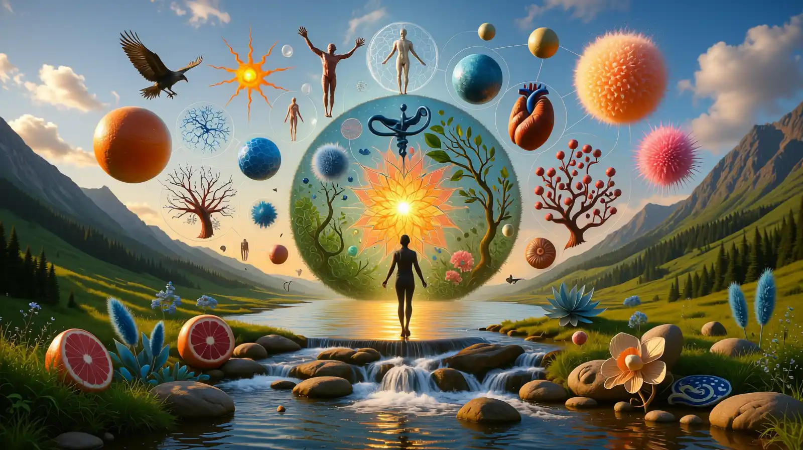 Billedet viser kroppens immunforsvar, der angriber kroppen.