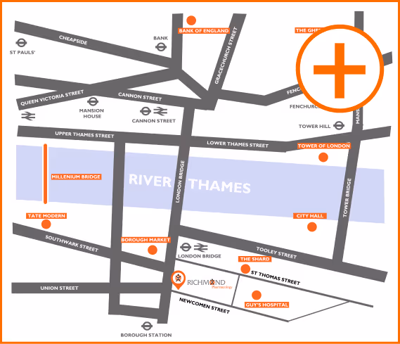 Map of London