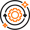 Icon depicting efficiency