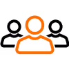 Icon depicting a committee
