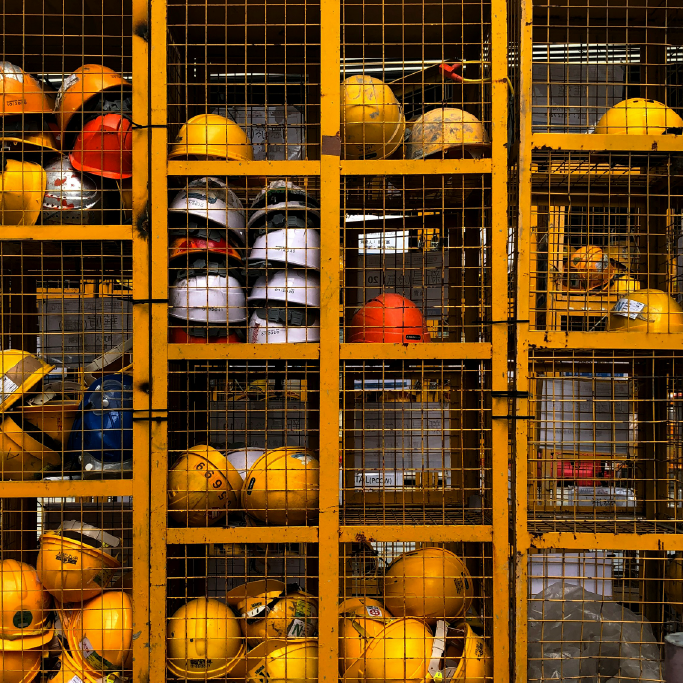 Hard Hat Lockers