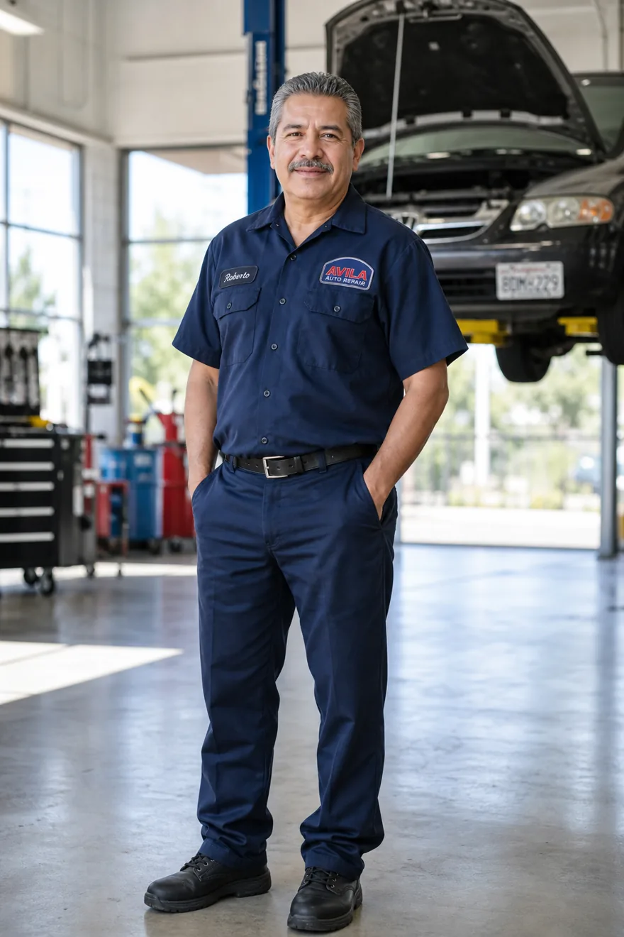 Auto repair shop owner
