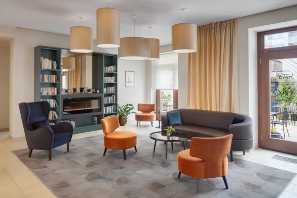 Hotel Carol Prague lobby