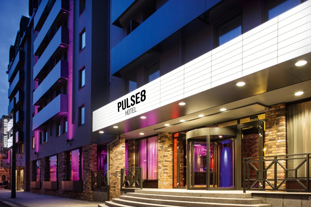 Hotel PULSE8 Prague entrance