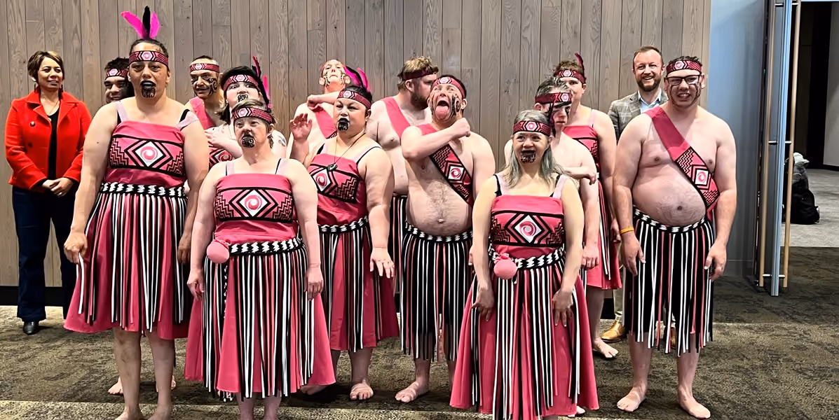 Te Roopu Manaaki ready to perform
