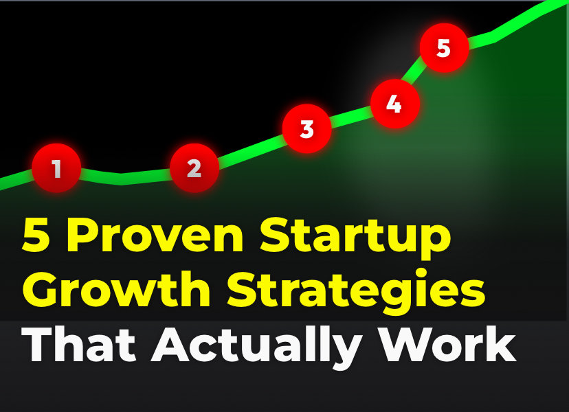 5 Proven Startup Growth Strategies That Actually Work