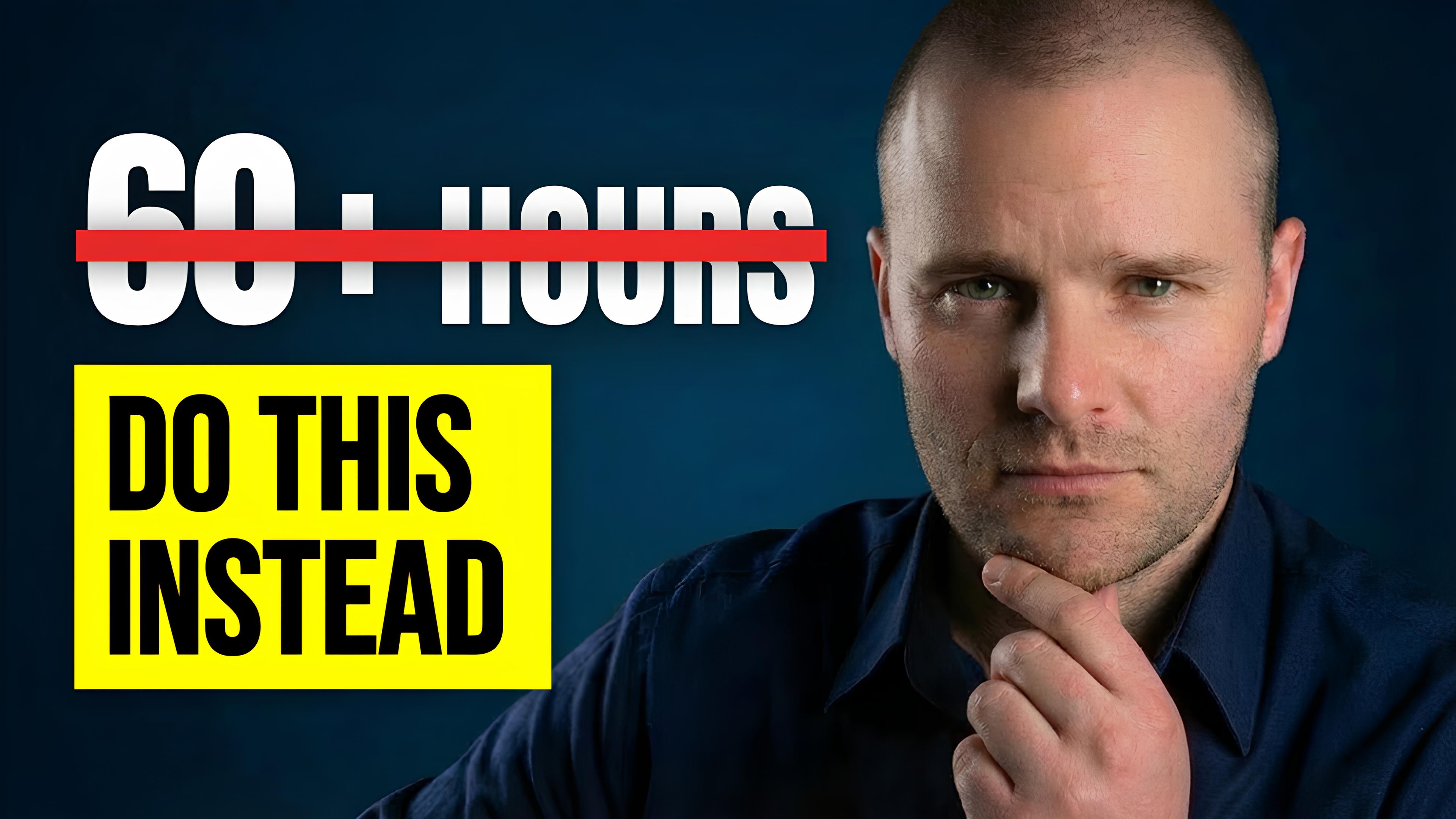 Why Working Harder Kills Your Startup's Growth