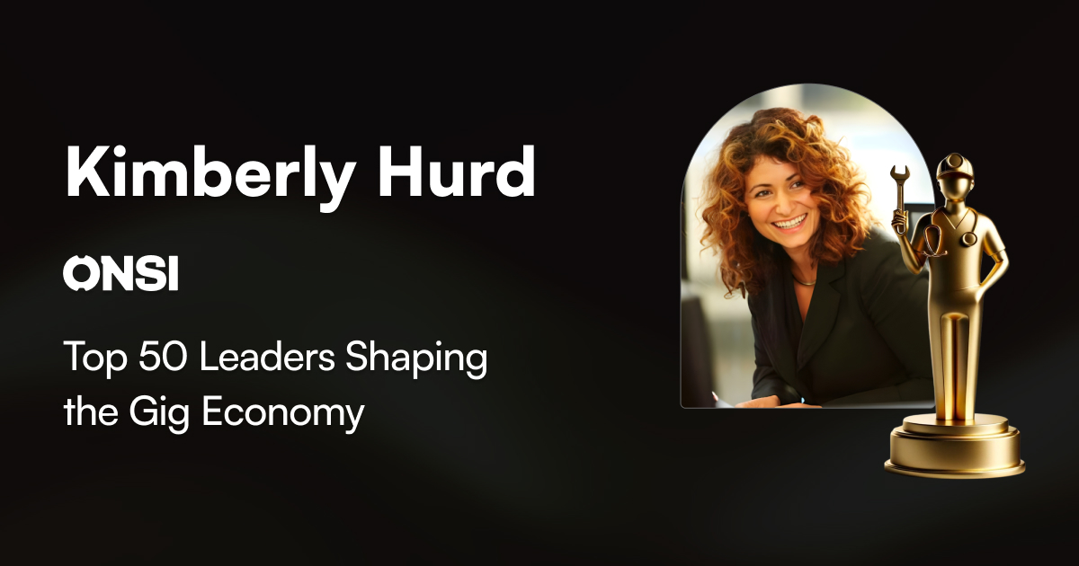 Kimberly Hurd - Top 50 Leaders Shaping the Gig Economy