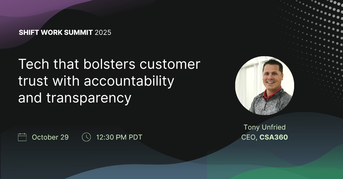 Tech That Bolsters Customer Trust with Accountability and Transparency