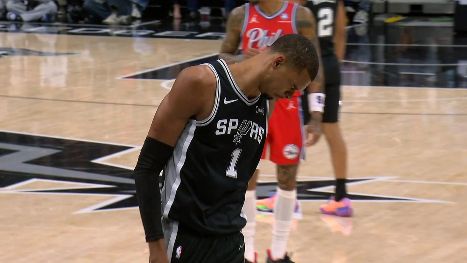 Przegląd nocy: Kontuzja Wembanyamy