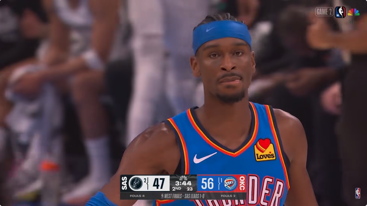 Przegląd nocy: Shai prowadzi Thunder