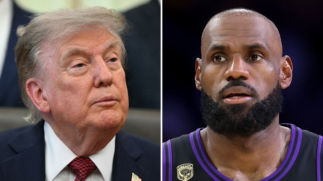 LeBron vs Trump
