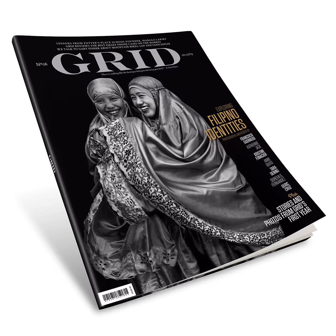 GRID Issue 06 is special. To mark our first year in print, we ask: What does it mean to be Filipino? 