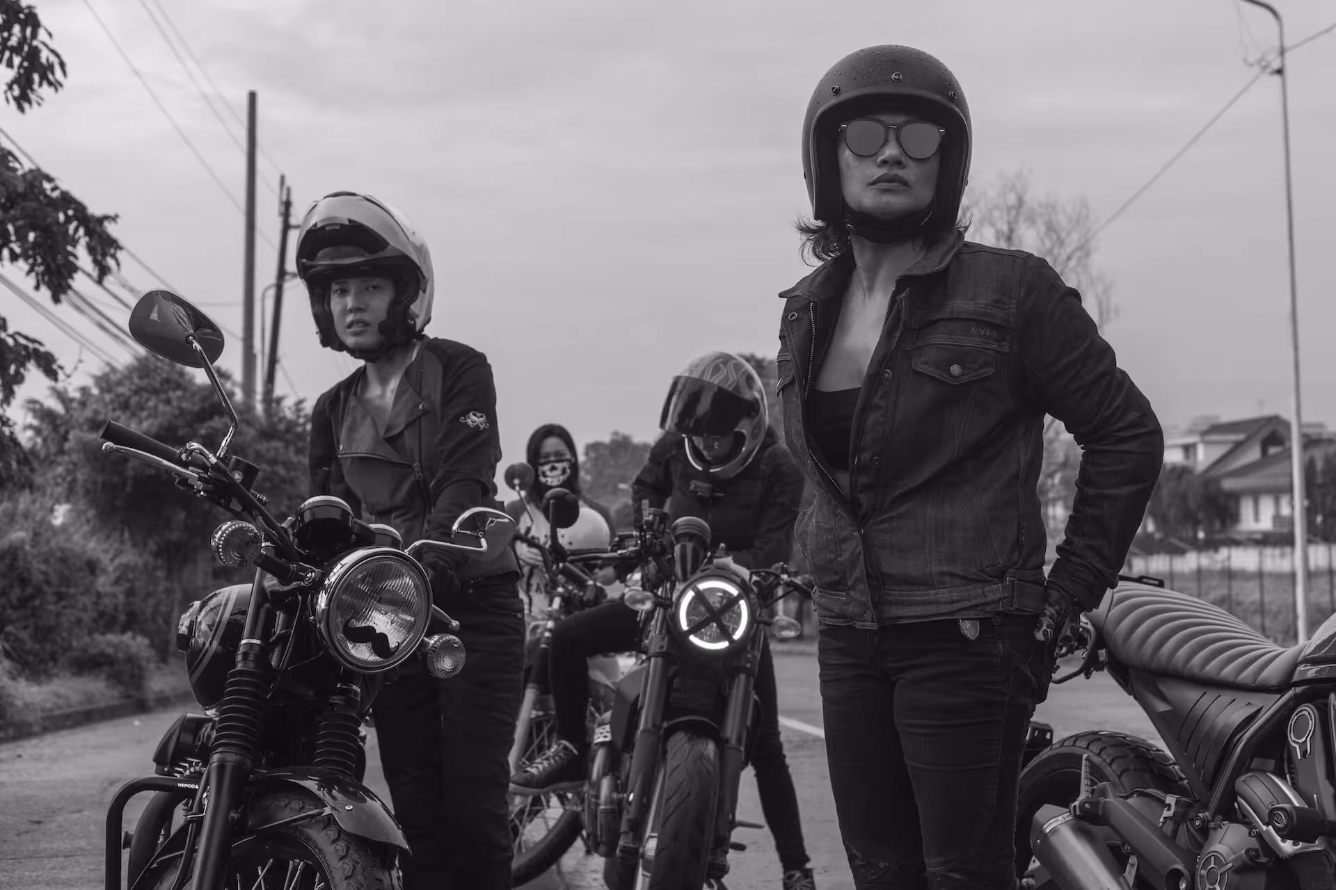 The Litas break motorbike stereotypes and show us how they ride.