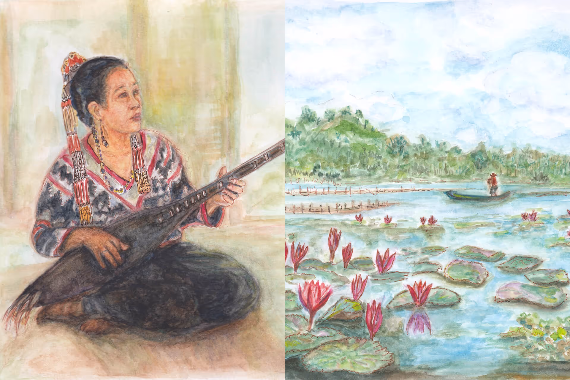 Writer Sandie Gillis respectfully paints a picture of life in Lake Sebu, from half a world away. 