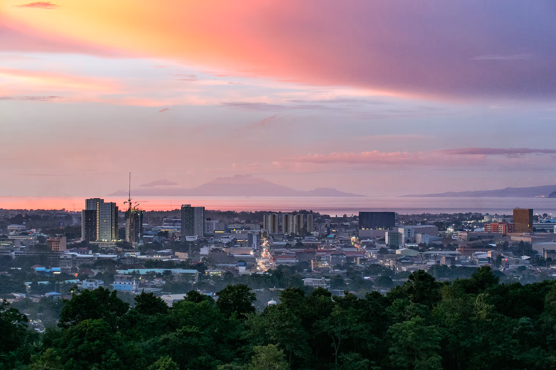 Sunset view of Cagayan de Oro city. Photo by Earl Ryan Janubas