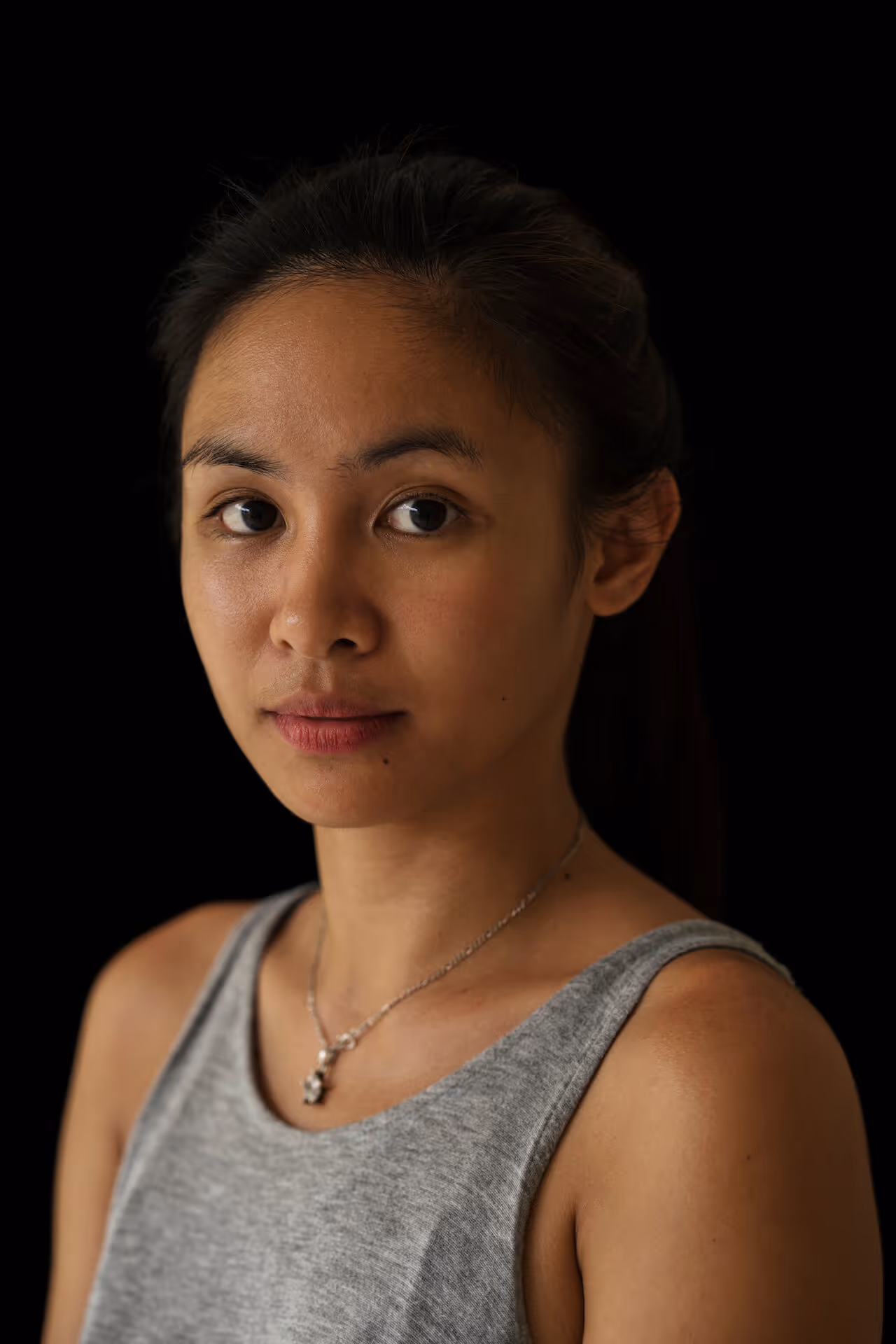 Portrait of Tara Abrina, a freediver, economist and researcher, photo by Sonny Thakur