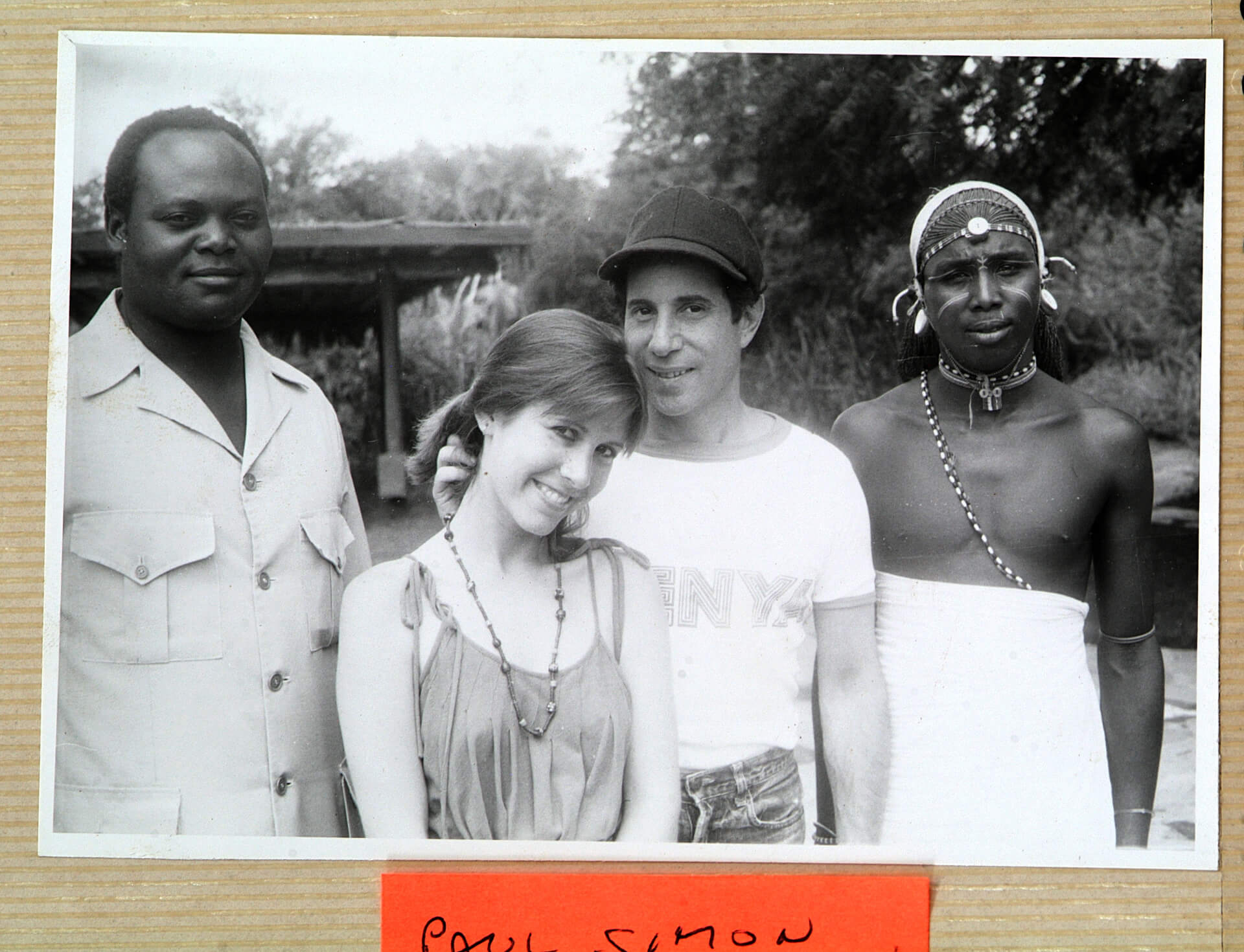 Film production on safari