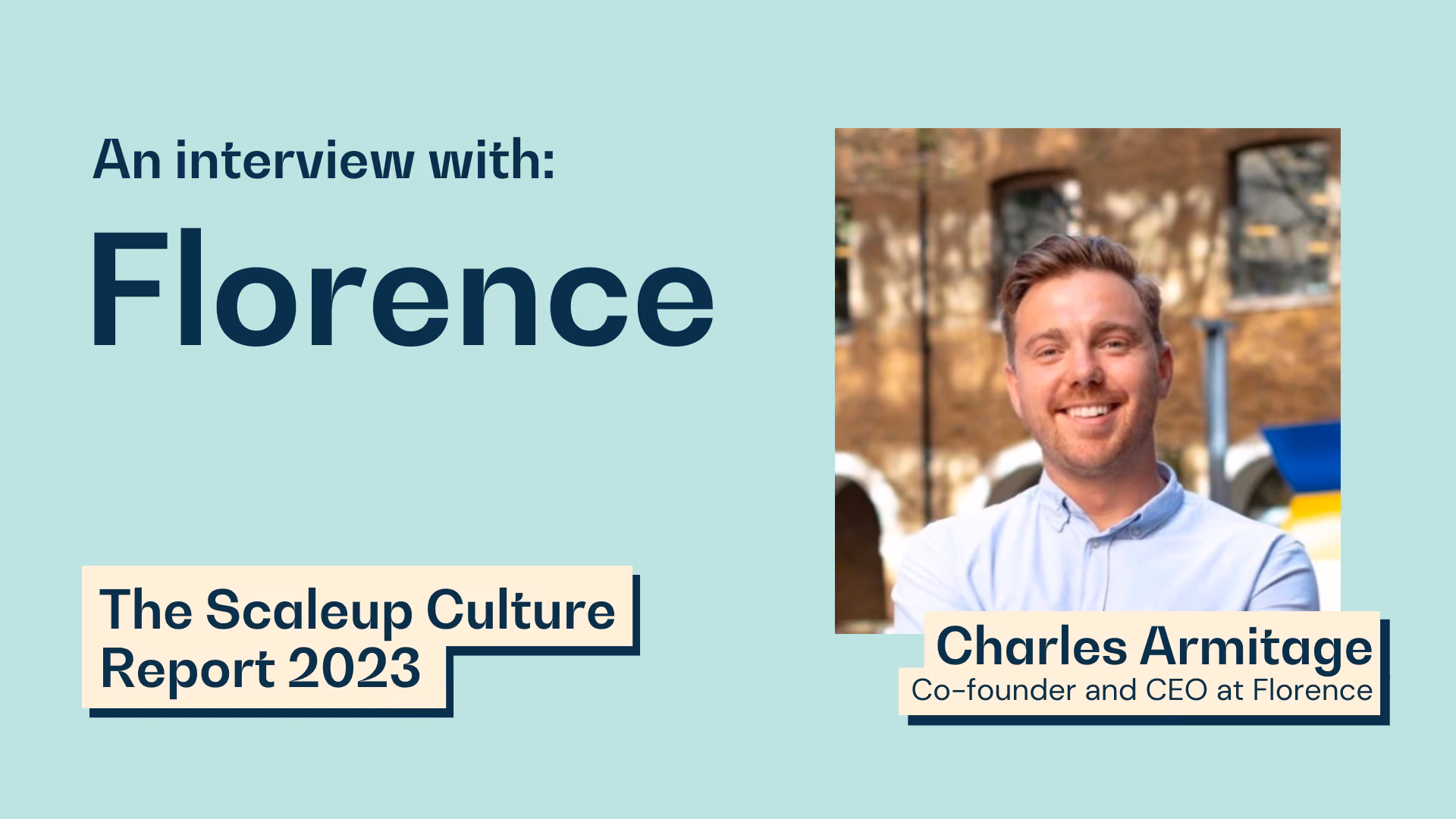 Why HealthTech scaleup, Florence, optimises for company success, not individual performance