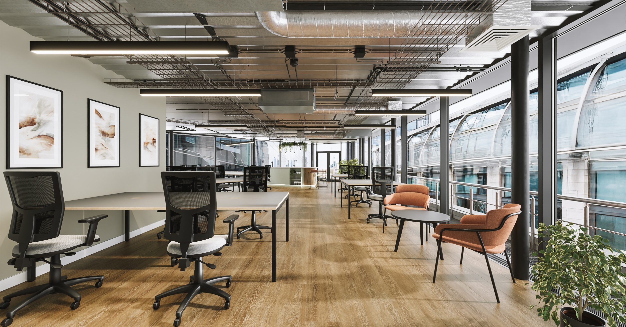 6th Floor self-contained office