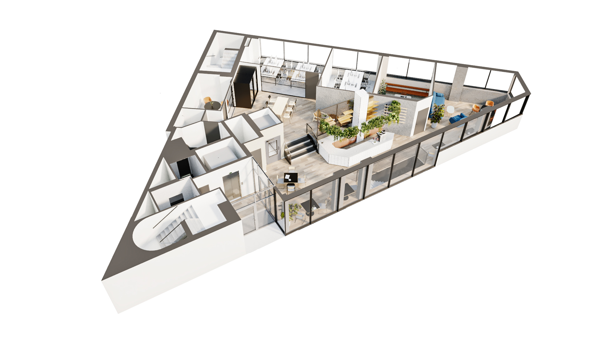 3D Floorplan (Ground floor)