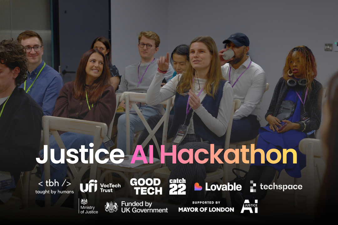 Justice AI Hackathon Recap (with GoodTech Ventures, Justice AI Unit & Lovable)