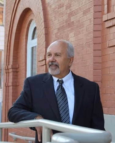 Dean Gartland outside of City Mission's Chapel